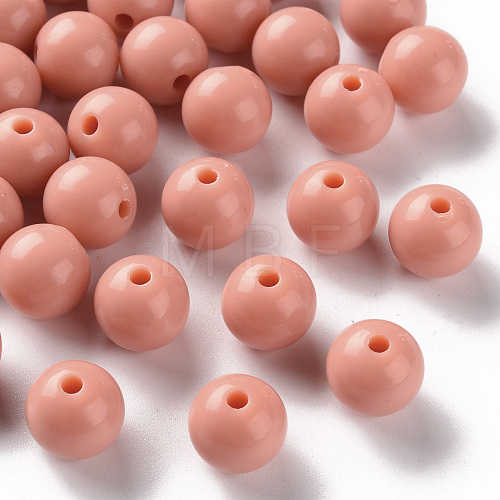 Opaque Acrylic Beads MACR-S370-C12mm-35-1