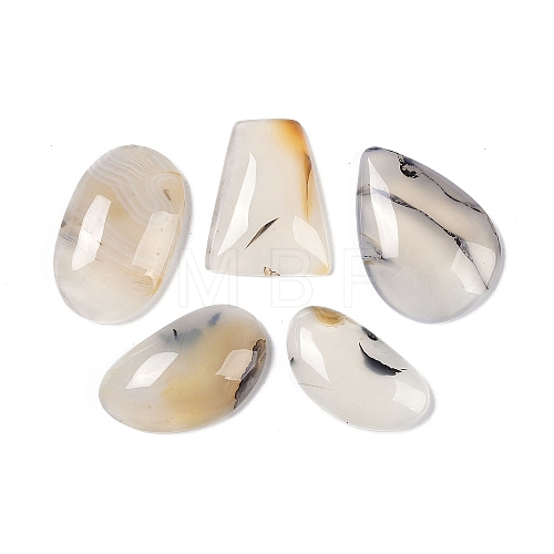 Natural Agate Cabochons G-Q164-02-1