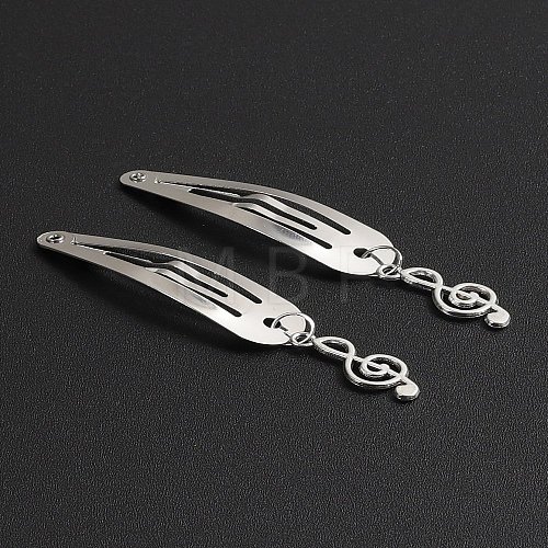 Alloy Snap Hair Clips PW-WG871EF-03-1