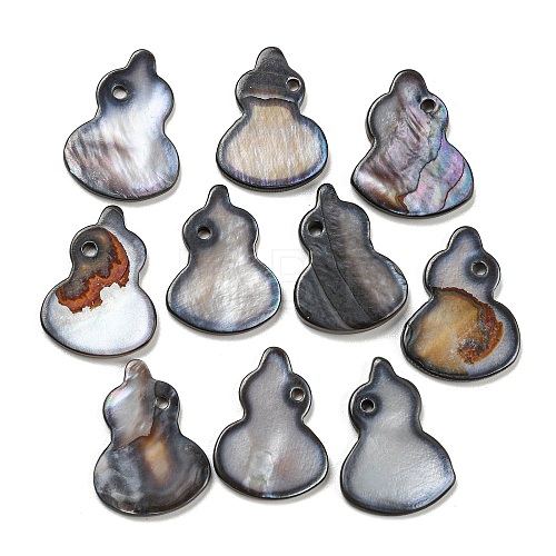 Dyed Natural Freshwater Shell Pendants BSHE-G034-11A-1