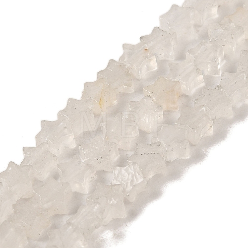 Natural Quartz Crystal Beads Strands G-G085-B43-01-1