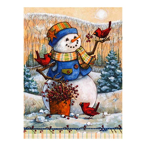 Christmas Snowman DIY Diamond Painting Kits PW-WGA4D7B-02-1