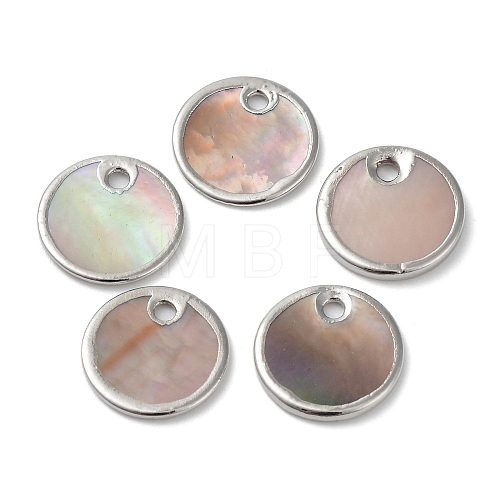 Natural Sea Shell Pendants BSHE-P033-13A-P-1