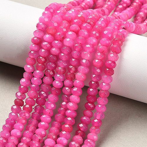 Natural White Jade Bead Strands X-G-R343-2x4-08-1