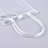 Valentine's Day Transparent PVC Plastic Gift Bag with Handle ABAG-WH0005-20A-2