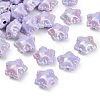 Plating Opaque Acrylic Beads AC-CBA0766-01A-1