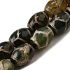 Tibetan Style dZi Beads Strands G-S389-A10-2