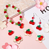 30Pcs Resin Imitation Fruit Pendants CRES-SC0002-94-4