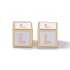Rack Plating Brass Enamel Beads KK-B060-04G-04L-2