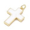 Rack Plating Brass Pendants KK-CBAB1AF-18C-G-2