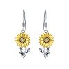 Alloy Dangle Earrings for Women WG164F9-01-2
