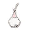 304 Stainless Steel Enamel Pendants SA-CBA5CD0-35P-1