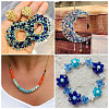 6 Strands 3 Styles Glass Beads Strands EGLA-TA0013-71A-8