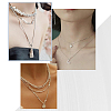 3Pcs Sterling Silver Chain Extender STER-BBC0006-76S-6