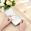Portable Travel Velvet Jewelry Cases for Bangle CON-WH0089-247-3