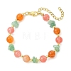 Natural Mixed Gemstone & Non-magnetic Synthetic Hematite Beaded Bracelets for Women BJEW-JB13902-3