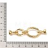 Brass Micro Pave Clear Cubic Zirconia Fold Over Clasps KK-K389-112G-3