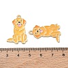 Alloy Enamel Pendants AL-CBAD3B4-06G-3