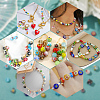 150Pcs 10 Styles Handmade Millefiori Lampwork Beads LAMP-PA0001-81-7