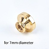 Wax Seal Brass Stamp Head AJEW-WH0209-578-3