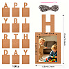 Paper Glitter Happy Birthday Photo Hanging Banner DIY-FZC0002-04B-4