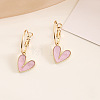 Alloy Leverback Earrings for Women FS-WG5346B-02-1