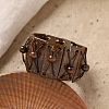 Bohemian Coconut & Wood Beaded Stretch Bracelets for Women WG6B5F6-03-1