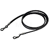 Leather Eyeglass Necklace Strap AJEW-CL0005-06B-1