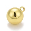 Brass Ball Charms X-KK-M229-71A-G-2