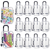 16Pcs Luggage Cases Plastic Candy Gift Storage Tote Boxes CON-HY0001-10-1