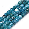 Natural Quartz Beads Strands X-G-S359-376O-1