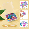 48Pcs 12 Style 201 Stainless Steel Filigree Pendants STAS-BY0001-21-5