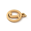 304 Stainless Steel Charms
with Jump Ring STAS-R001-02G-J-2