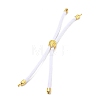 Nylon Cords Bracelet Makings Fit for Connector Charms AJEW-P116-01G-09-2