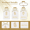 12Pcs Knot Iron Torque Bangles for Women BJEW-JOY0001-09A-2
