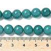 Natural Magnesite Beads Strands G-K244-02-8mm-03-2