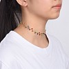 Glass Beads Necklaces NJEW-JN02499-9