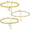 Anklets Sets AJEW-AN00383-07-1