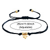 Brass Cross Charm Bracelets ZM9789-1-2
