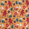 Christmas Theme Printed PVC Leather Fabric Sheets DIY-WH0158-61C-03-2