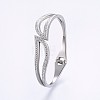 304 Stainless Steel Bangles BJEW-P222-03P-1