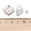 Brass Stud Earrings EJEW-Q015-18P-5