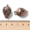 Natural Rhodonite Pendants GG-K002-13G-3