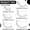 6Pcs 6 Sizes Acrylic Cube Food Nesting Riser Stands ODIS-WH0038-303A-2