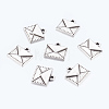 Tibetan Style Alloy Mail Charms PALLOY-EA10712Y-AS-NF-2