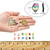 Handmade Polymer Clay Cabochons CLAY-CJC0014-04-2
