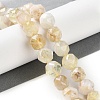 Natural Citrine Beads Strands G-NH0021-A16-02-2