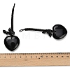 Heart Natural Obsidian Pendant Decorations G-K353-07C-3