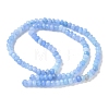 Dyed Natural Malaysia Jade Rondelle Beads Strands G-E316-2x4mm-60-4