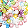80Pcs Handmade Porcelain Ceramic Beads PORC-PA0001-17-1